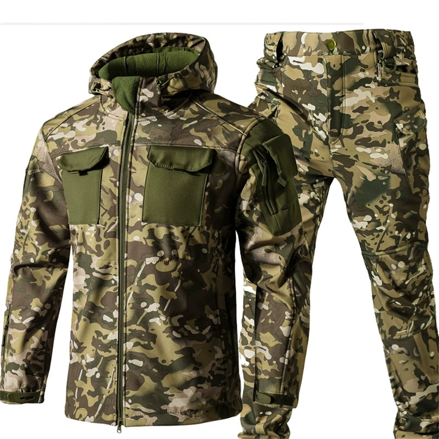 Hunting Outdoor Jacket - Winter Outdoor Thermal Soft Shell Jacket