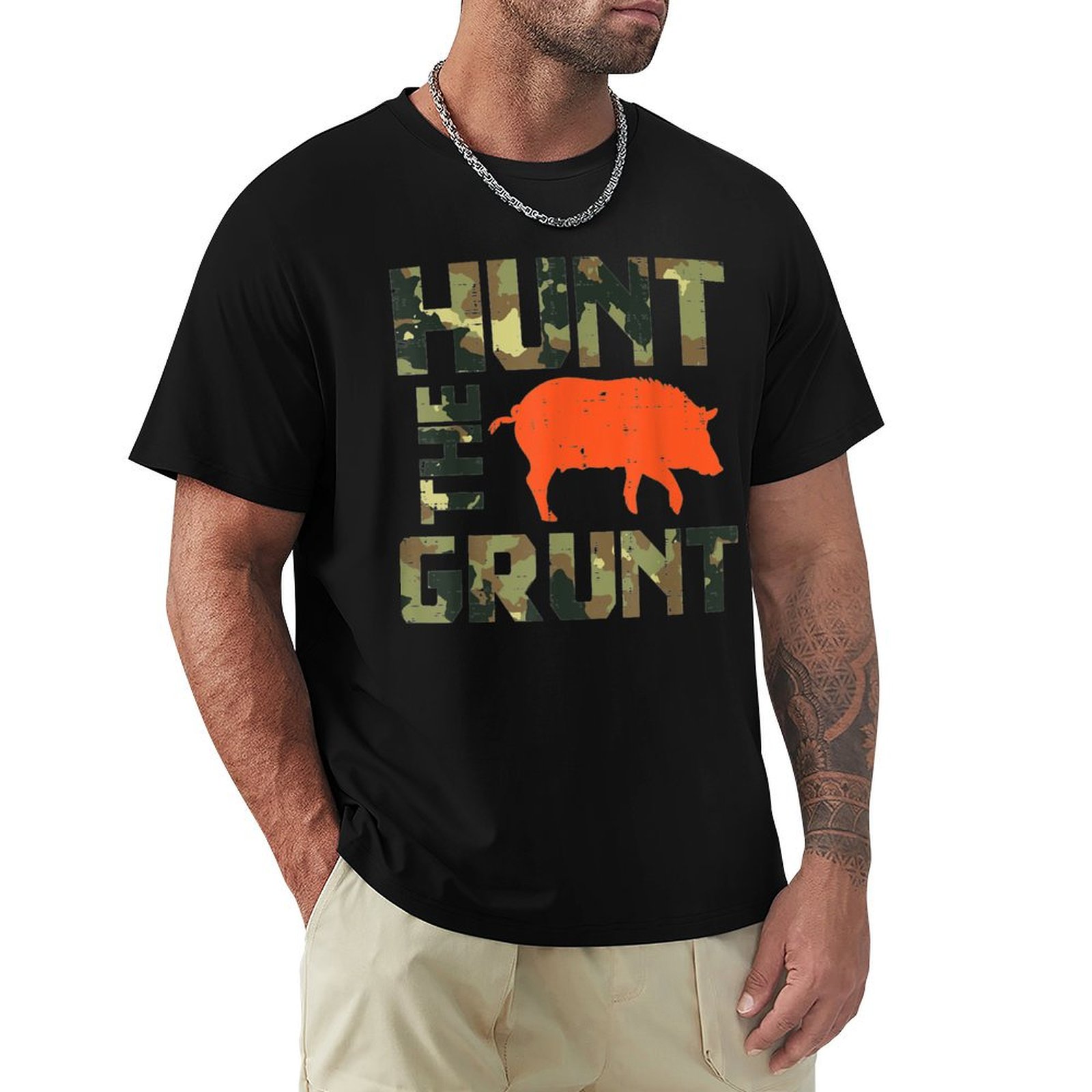 Wildman Hunting & Outdoor Price List - Camo Hunt The Grunt Hog Vintage