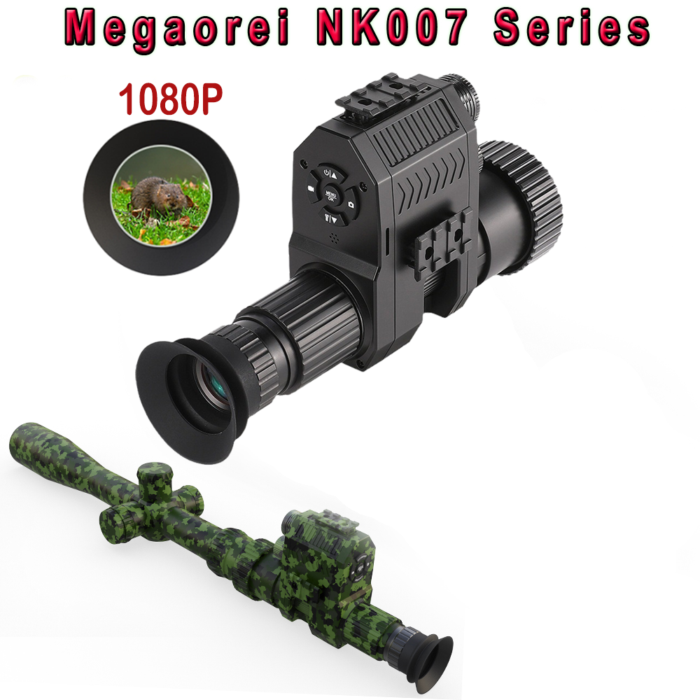 Megaorei NK007plus 200-400M Mo - مراجعة Outdoor Hunting Digital Night Vision وسعره