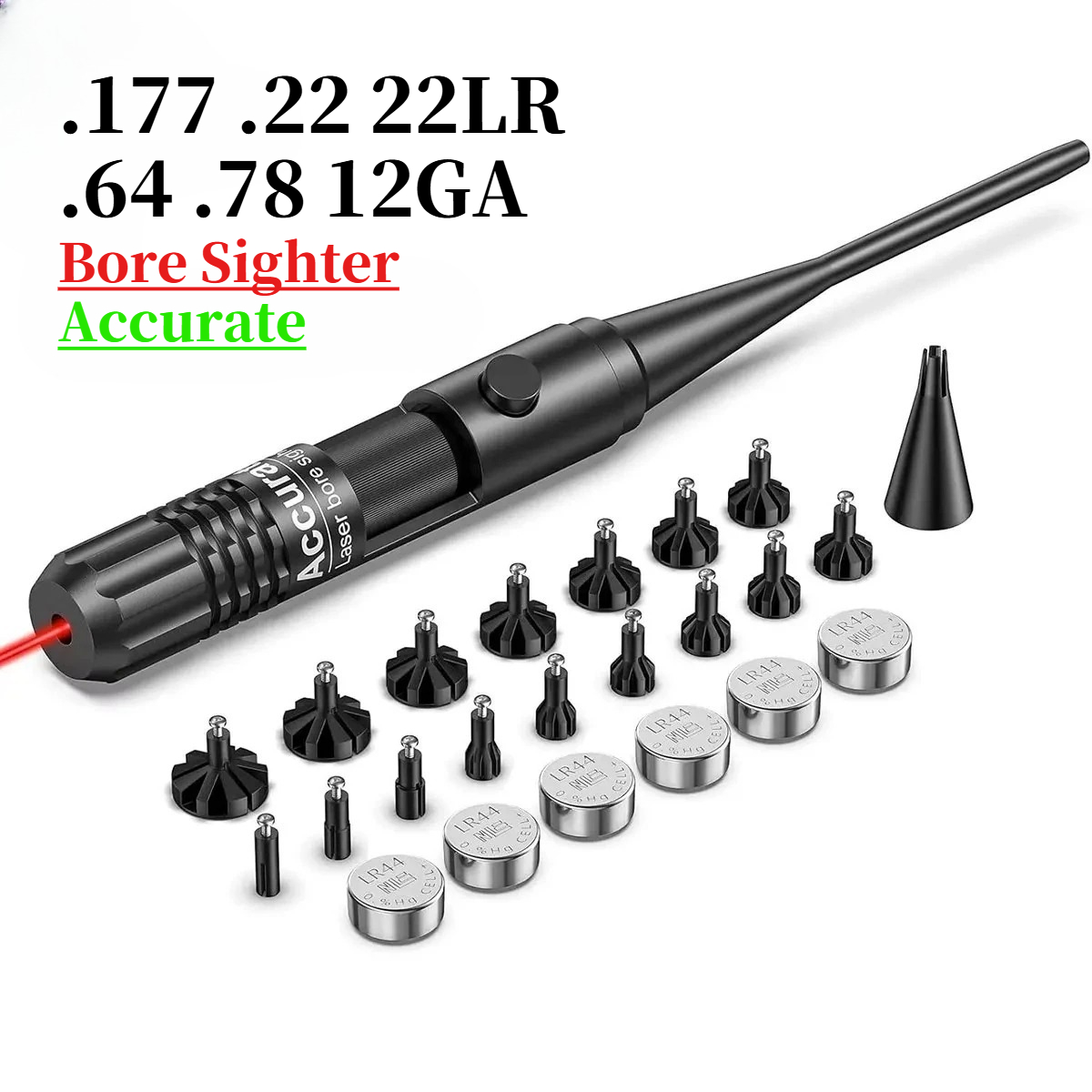 Tactical Green Red Laser Bore  - مراجعة Laser Boresighter Kit وسعره