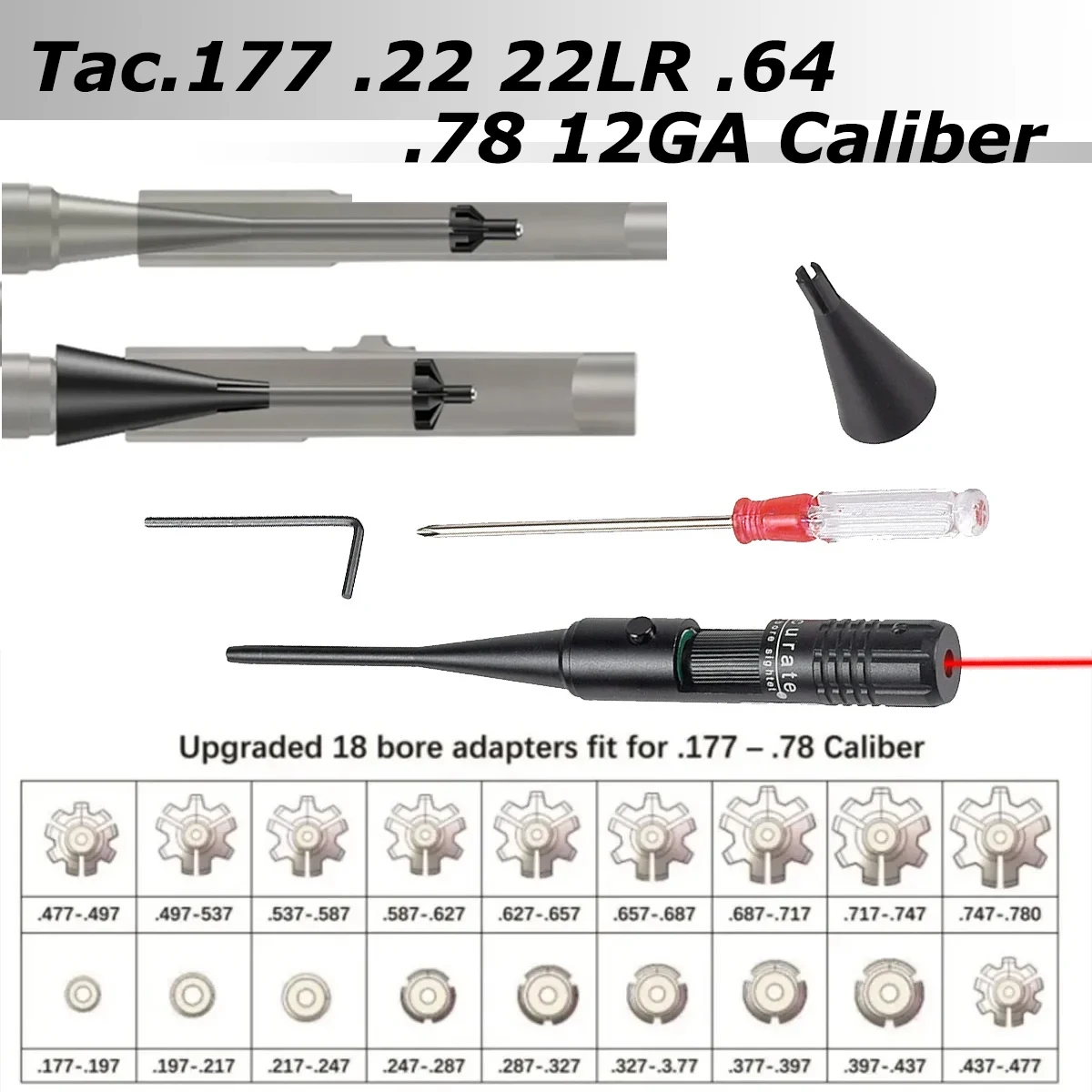 Tactical Green Red Laser Bore  - مراجعة Laser Boresighter Kit وسعره