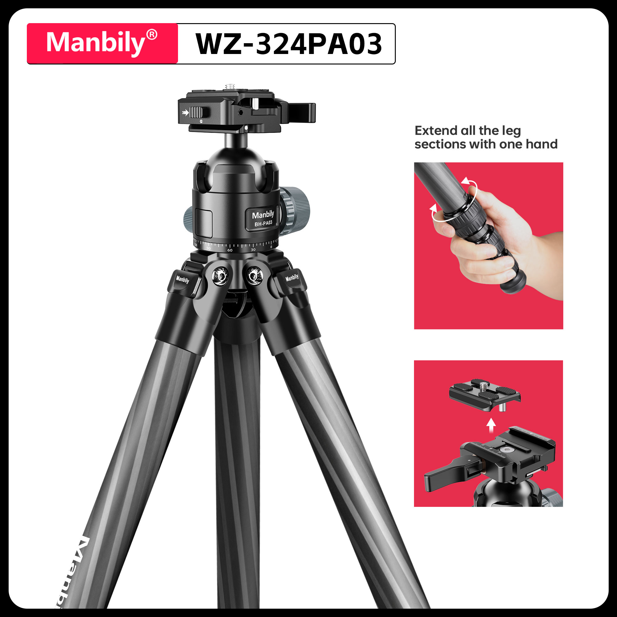 Manbily 158CM Heavy Duty Carbo - مراجعة Outdoor Hunting Videos وسعره