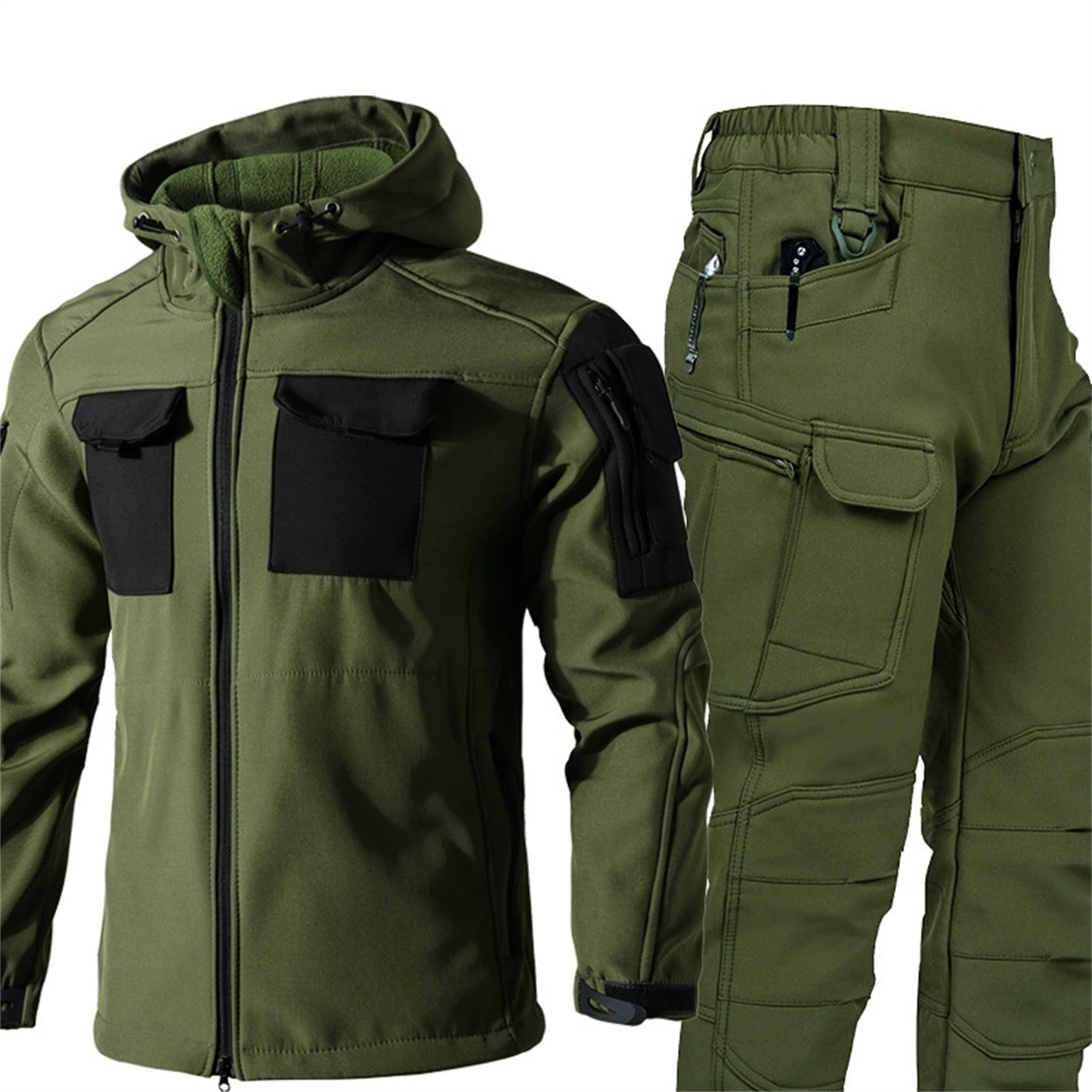 Winter Outdoor Thermal Soft Sh - مراجعة Hunting Outdoor Jacket وسعره