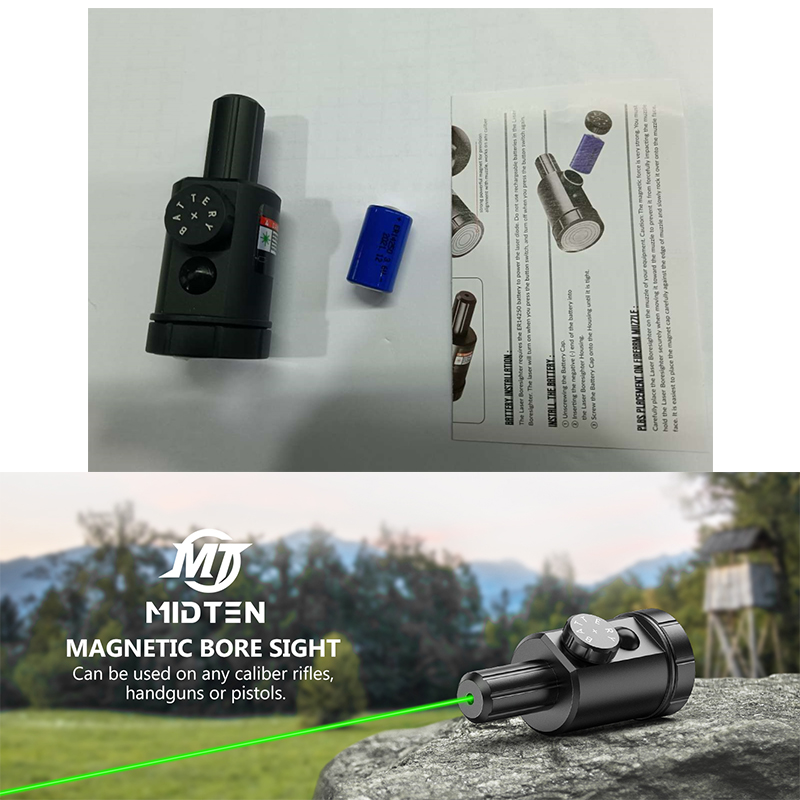 MidTen Magnetic Bore Sight Gre - مراجعة Laser Boresighter Kit وسعره