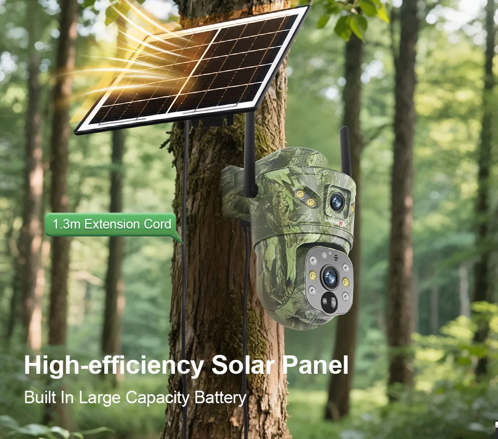 LS VISION 8MP 4G Solar Hunting - مراجعة Outdoor Hunting Video Camera وسعره