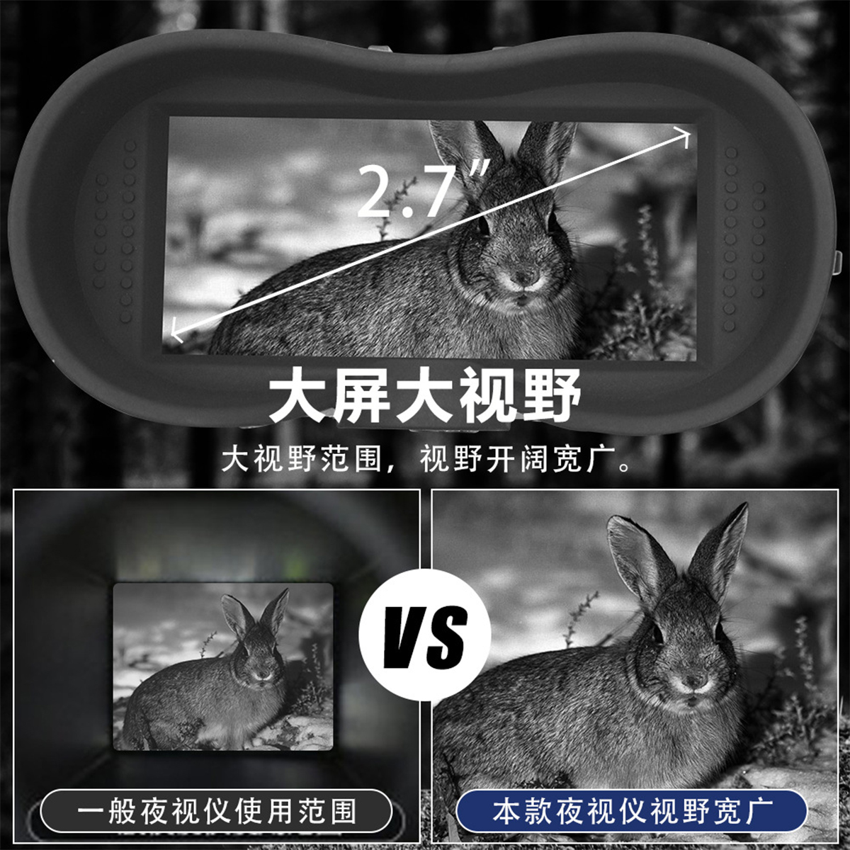 NV8160 Head-mounted Binocular  - مراجعة Outdoor Hunting Digital Night Vision وسعره