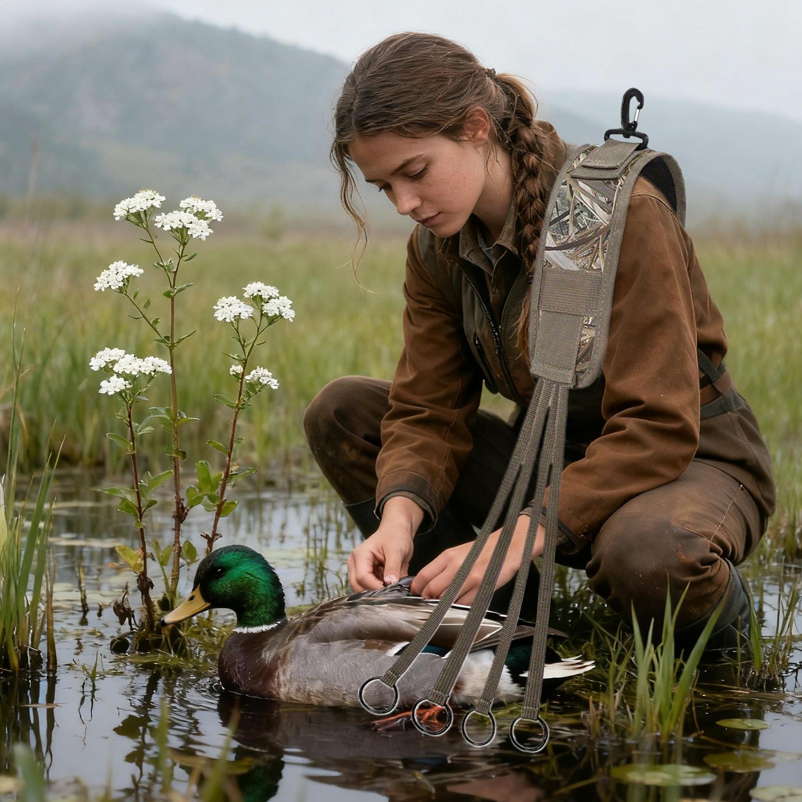 Duck Carrier Non-slip Duck Hun - مراجعة Wildman Hunting & Outdoor Price List وسعره