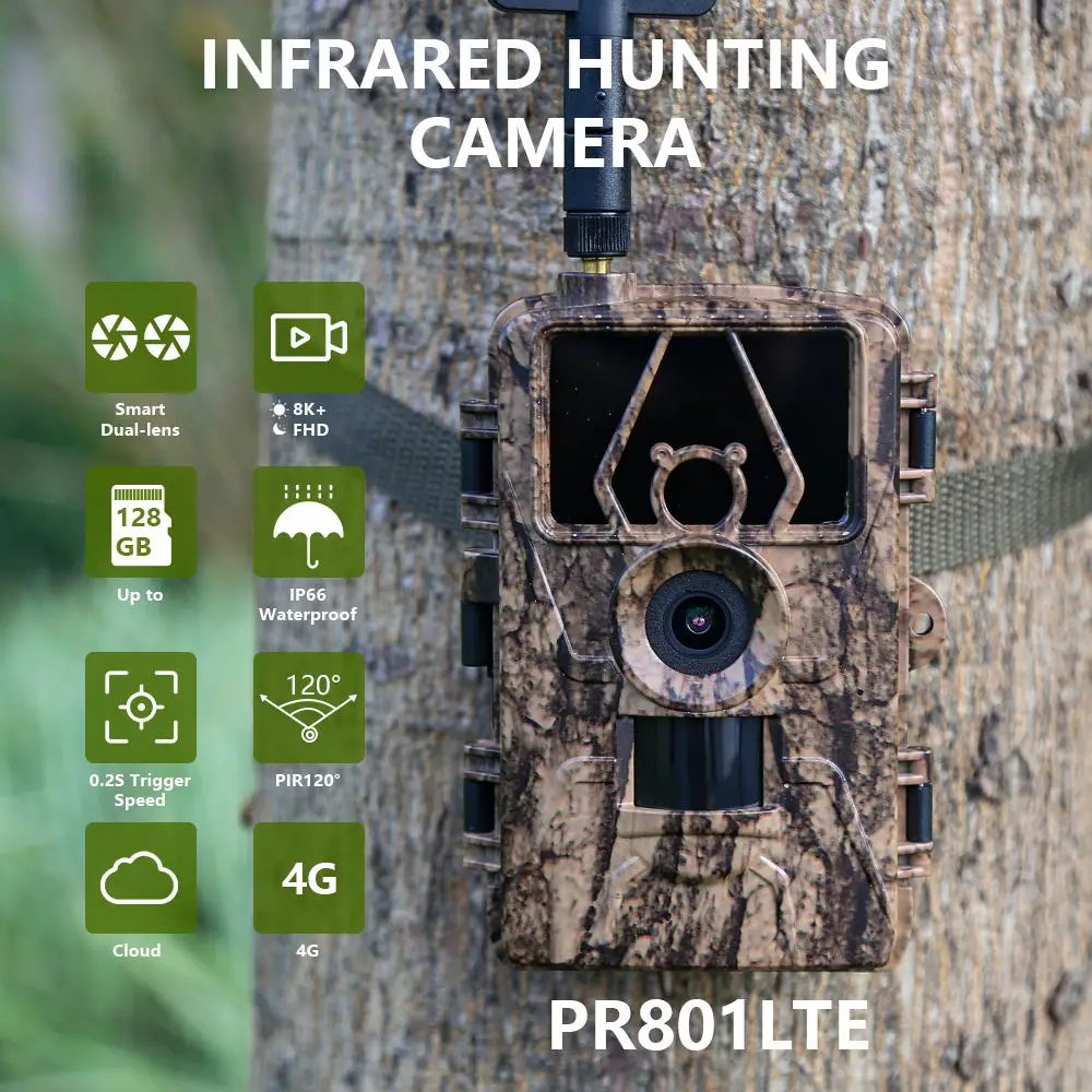 1Pcs HD8K Infrared Camera For  - مراجعة Outdoor Hunting Video Camera وسعره