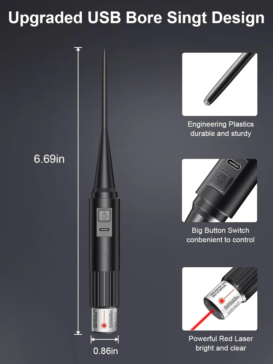 Rechargeable Laser Boresigher  - مراجعة Laser Boresighter Kit وسعره