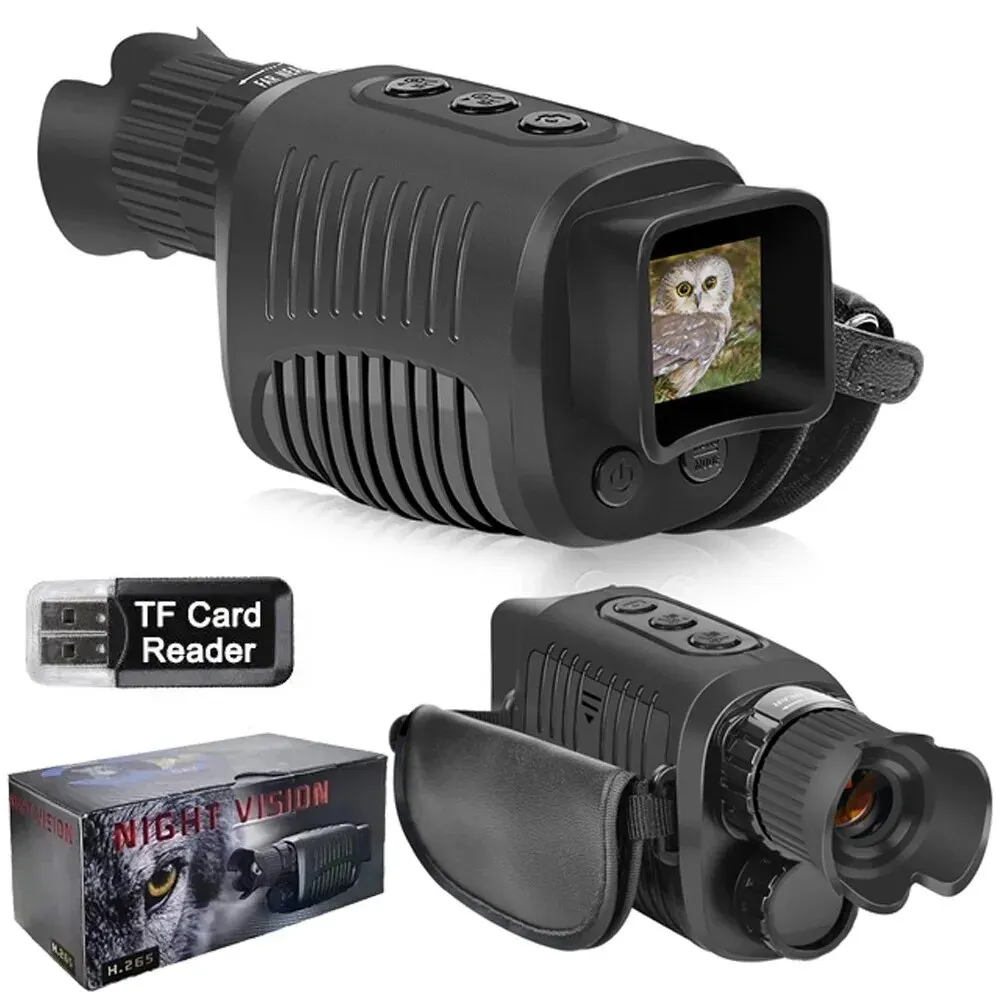 5X Digital Light Zoom Monocula - مراجعة Outdoor Hunting Digital Night Vision وسعره