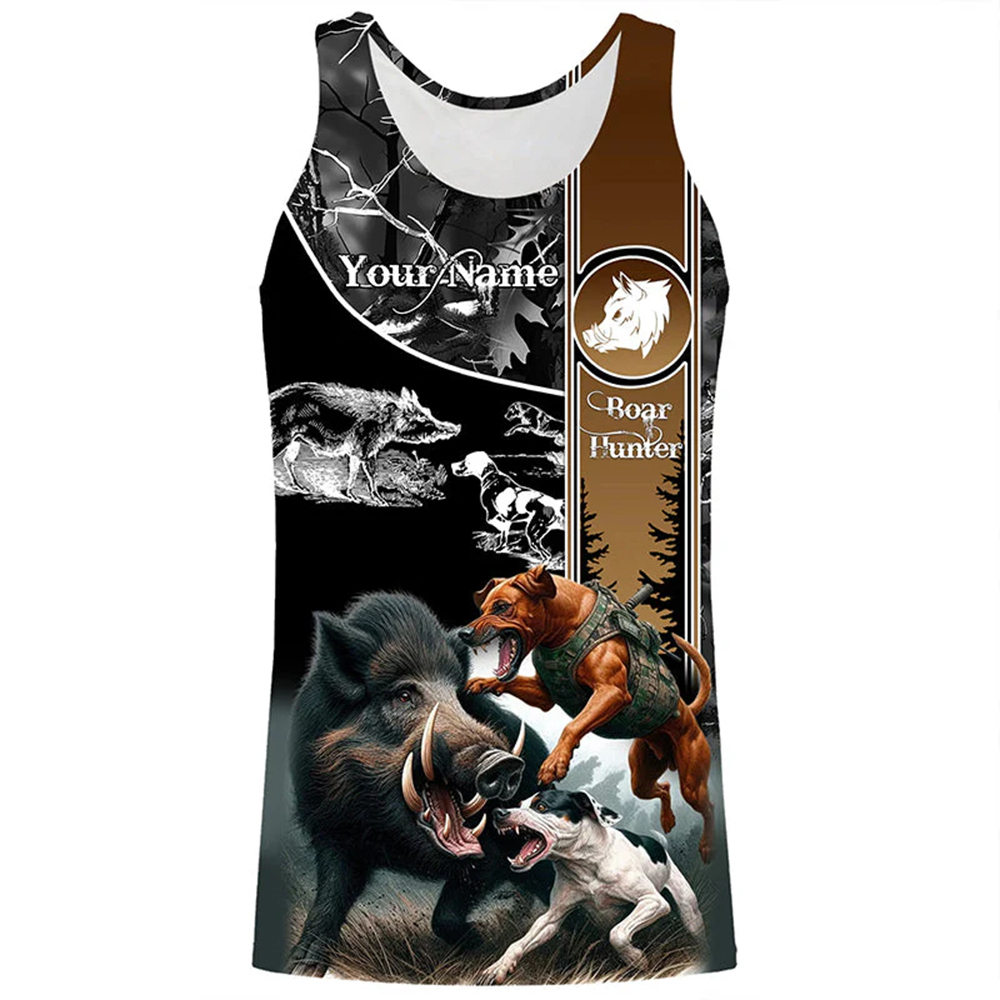 Custom Name Boar Hunter Tank T - مراجعة Wildman Hunting & Outdoor Price List وسعره