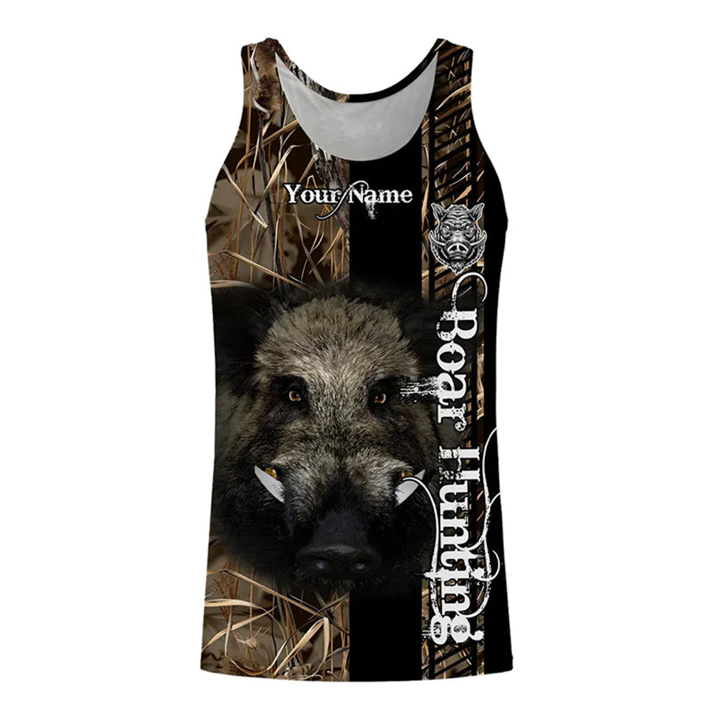 Custom Name Boar Hunter Tank T - مراجعة Wildman Hunting & Outdoor Price List وسعره