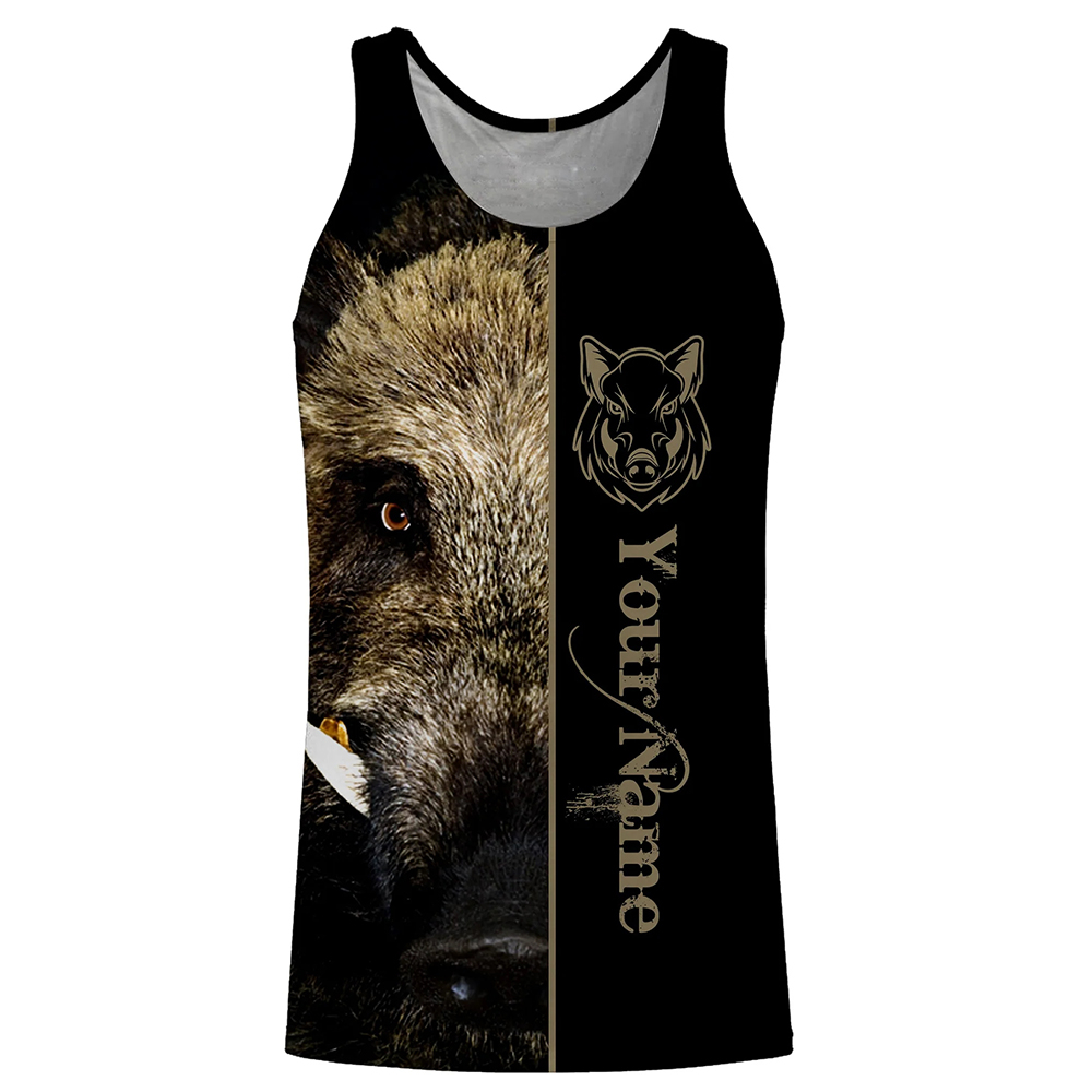 Custom Name Boar Hunter Tank T - مراجعة Wildman Hunting & Outdoor Price List وسعره