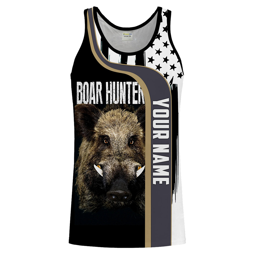 Custom Name Boar Hunter Tank T - مراجعة Wildman Hunting & Outdoor Price List وسعره