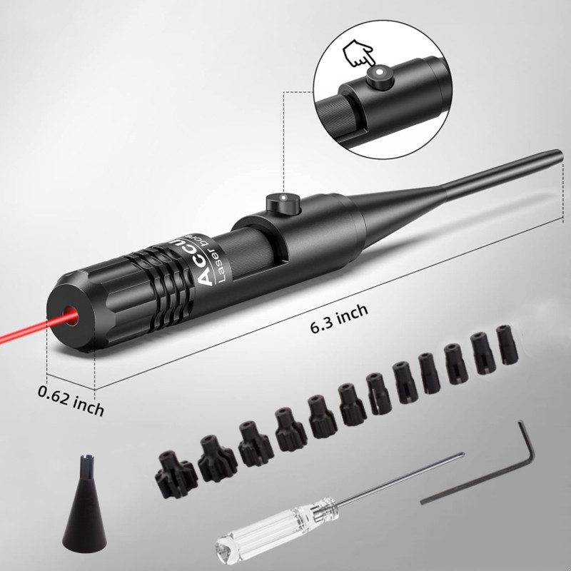 Tactical Universal Red Green L - مراجعة Laser Boresighter Kit وسعره