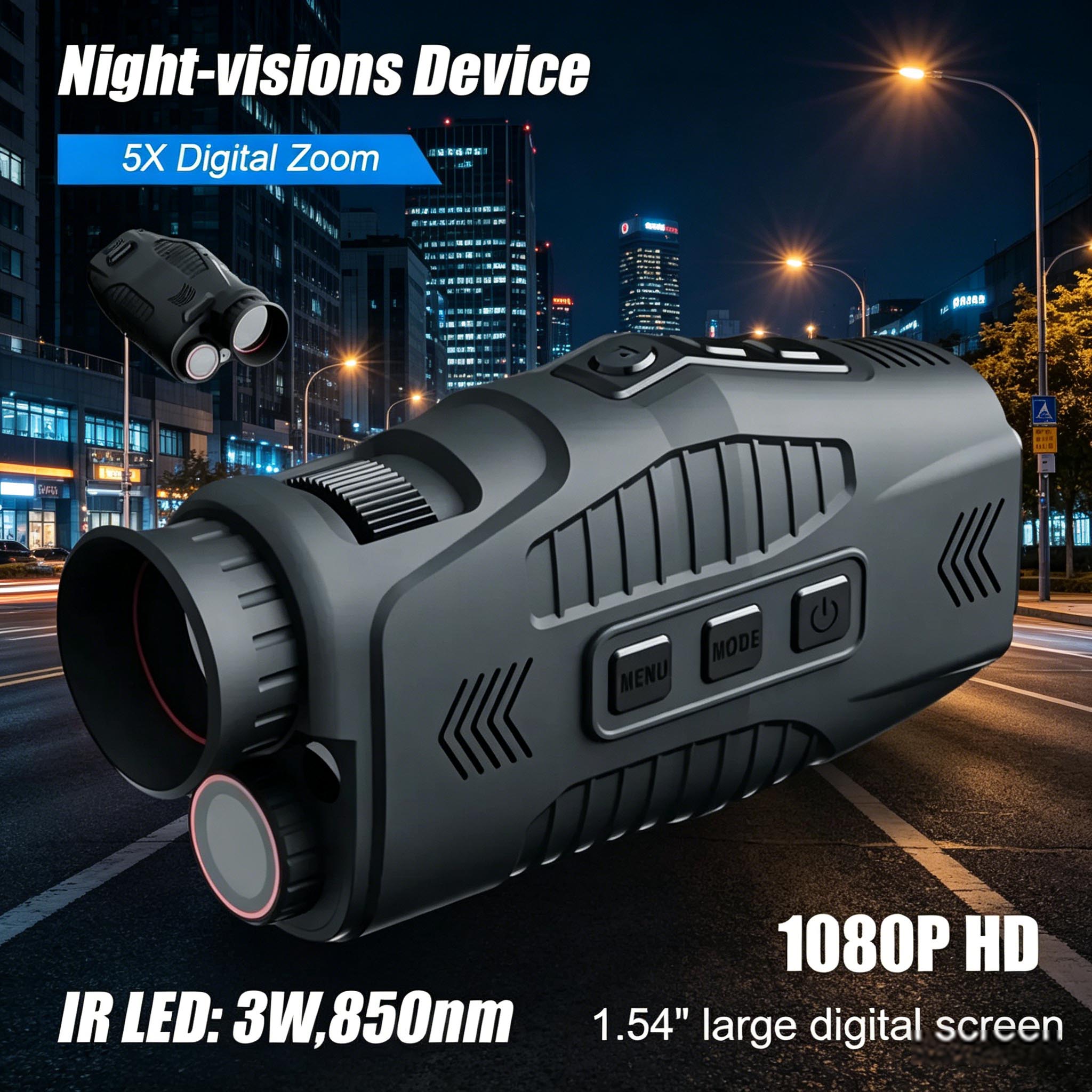 R11 1080P Monocular Infrared N - مراجعة Outdoor Hunting Digital Night Vision وسعره