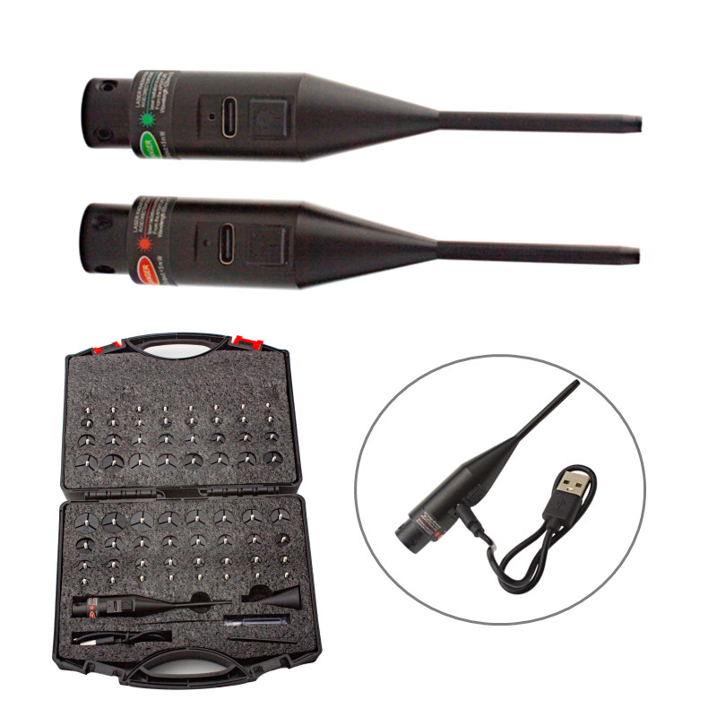  Tactical Red Green Bore Sigh - مراجعة Laser Boresighter Kit وسعره