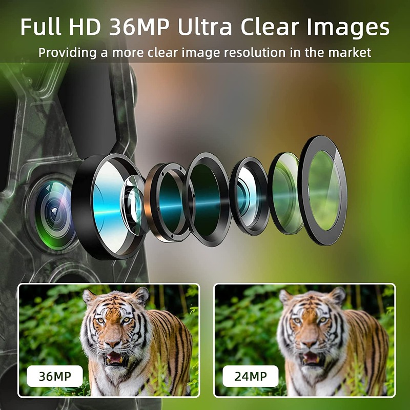 Outdoor Wildlife Camera 4K 36M - مراجعة Outdoor Hunting Video Camera وسعره