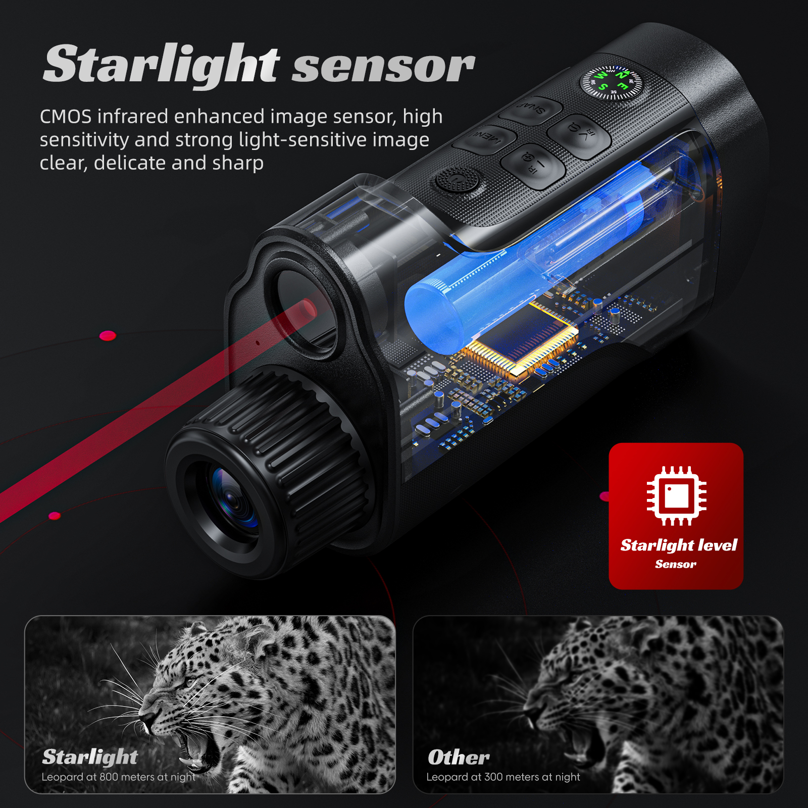 Night Vision Monoculars 1080P  - مراجعة Outdoor Hunting Videos وسعره