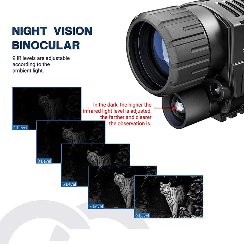 Low Light Night Vision Hunting - مراجعة Outdoor Hunting Videos وسعره