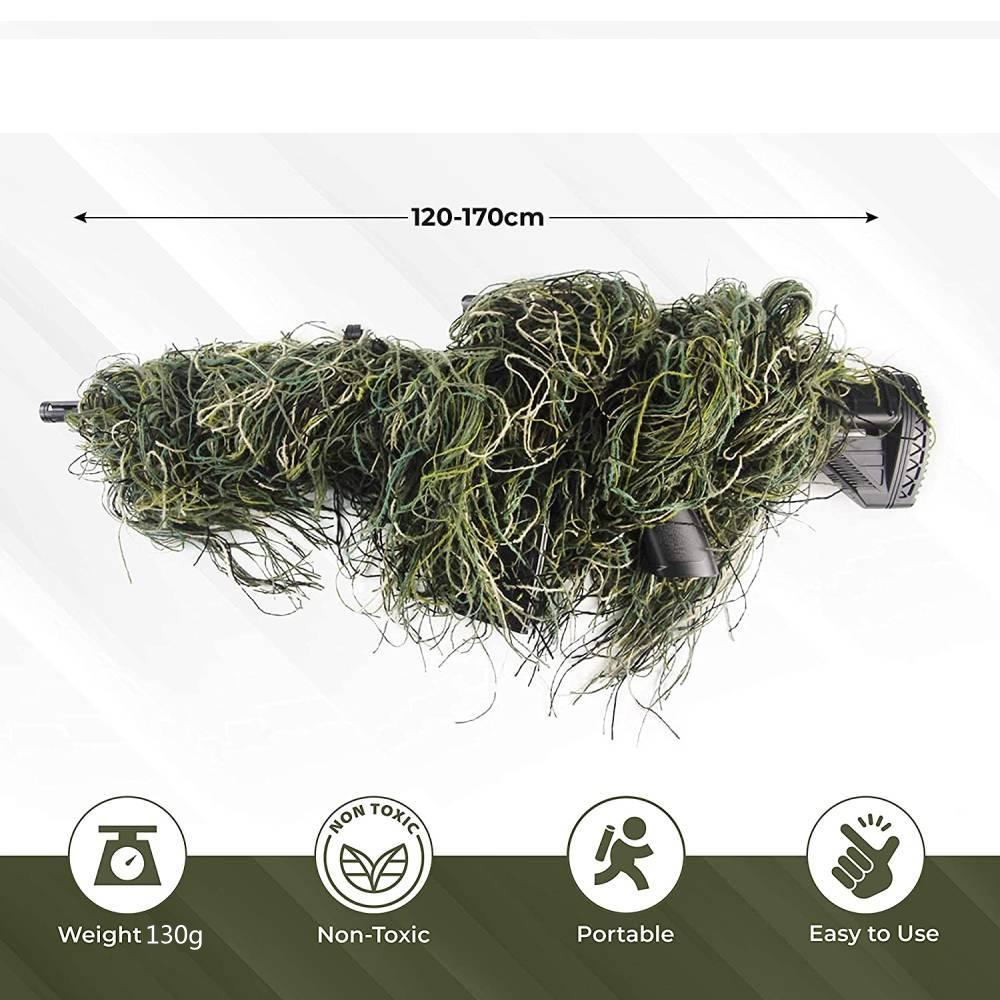 GUGULUZA 3D Rifle Sniper Ghill - مراجعة Outdoor Hunting Rifle وسعره