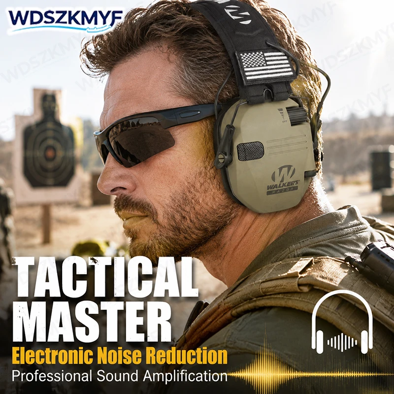 W1 Electronic Shooting Earmuff - مراجعة Outdoor Hunting Videos وسعره