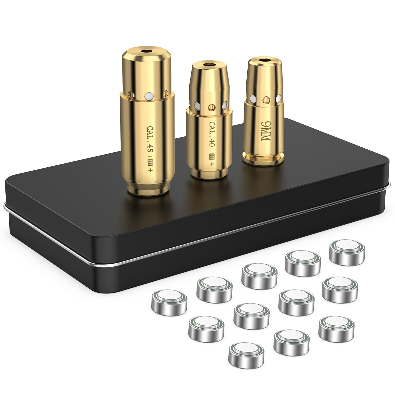 3Pcs Laser Bore Sight 9MM .40  - مراجعة Laser Boresighter Kit وسعره