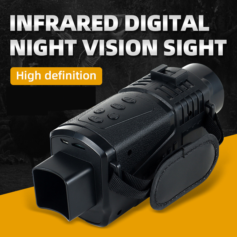 5X Digital Zoom Monocular Devi - مراجعة Outdoor Hunting Digital Night Vision وسعره