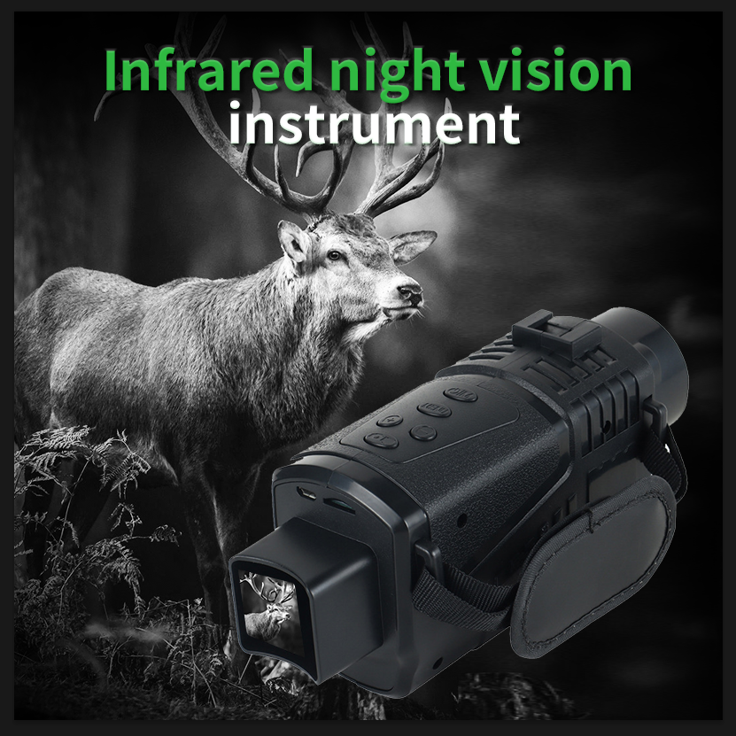 5X Digital Zoom Monocular Devi - مراجعة Outdoor Hunting Digital Night Vision وسعره