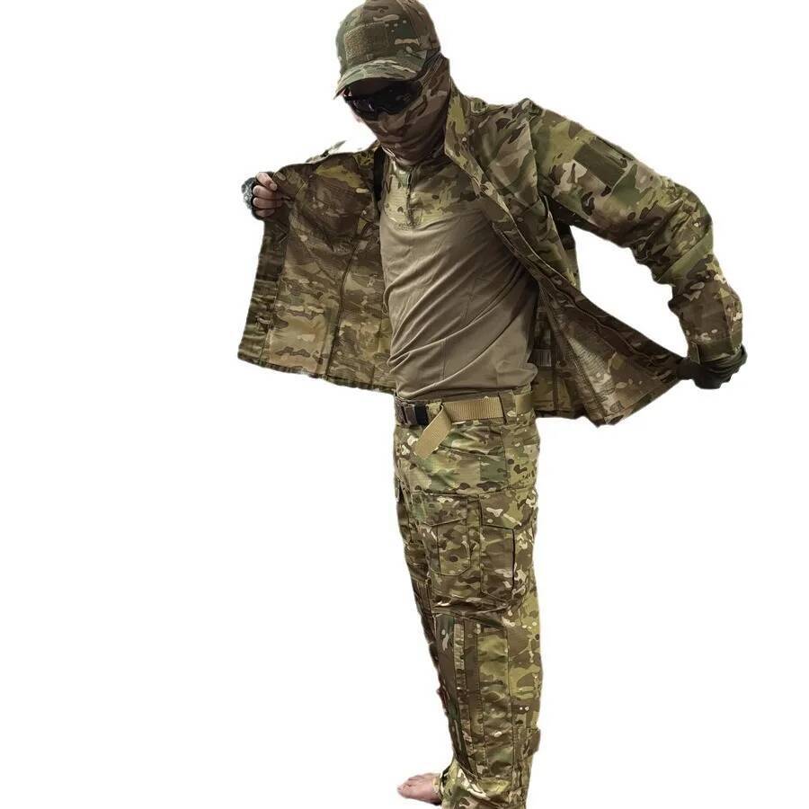 Men S Tactical Uniform Three P - مراجعة Hunting Outdoor Jacket وسعره