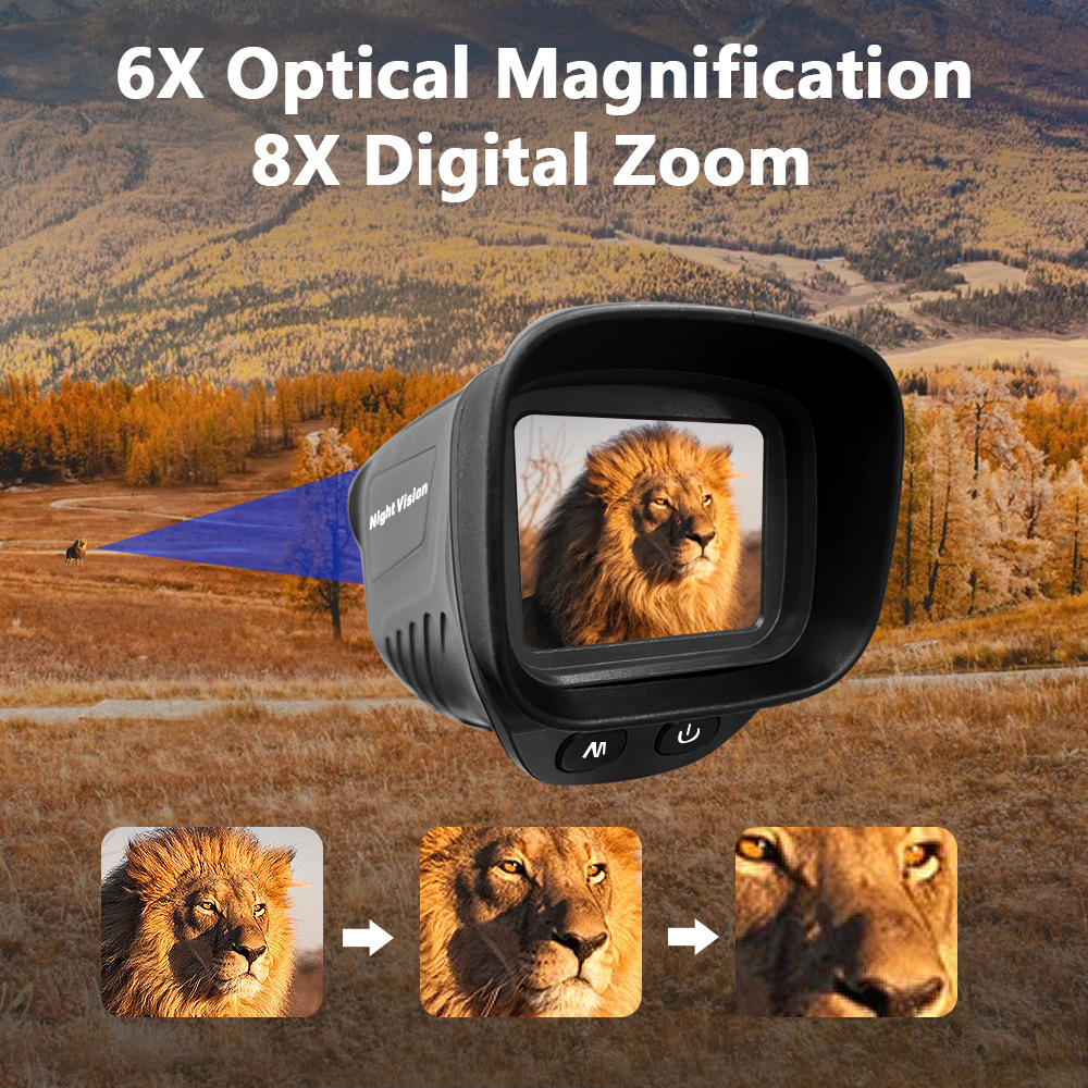 Monocular Night Vision Device  - مراجعة Outdoor Hunting Digital Night Vision وسعره