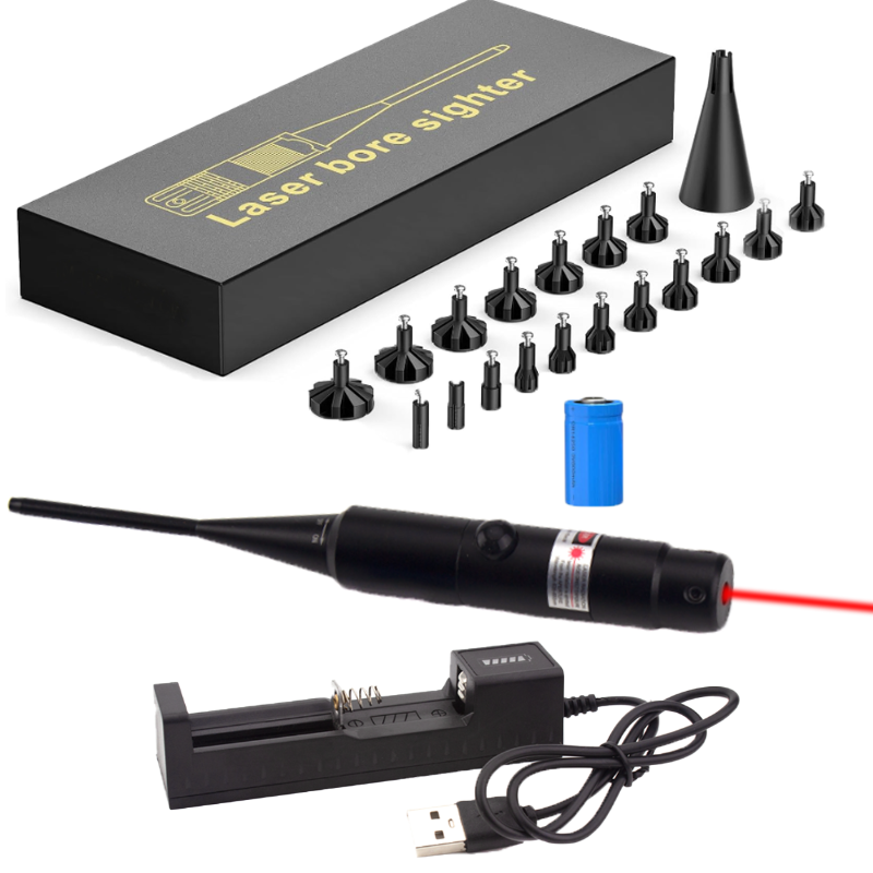 Laser Bore Sight Kit.177 .22 t - مراجعة Laser Boresighter Kit وسعره