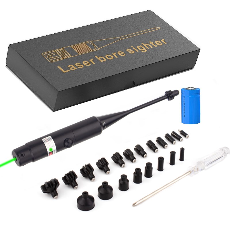 Laser Bore Sight Kit.177 .22 t - مراجعة Laser Boresighter Kit وسعره