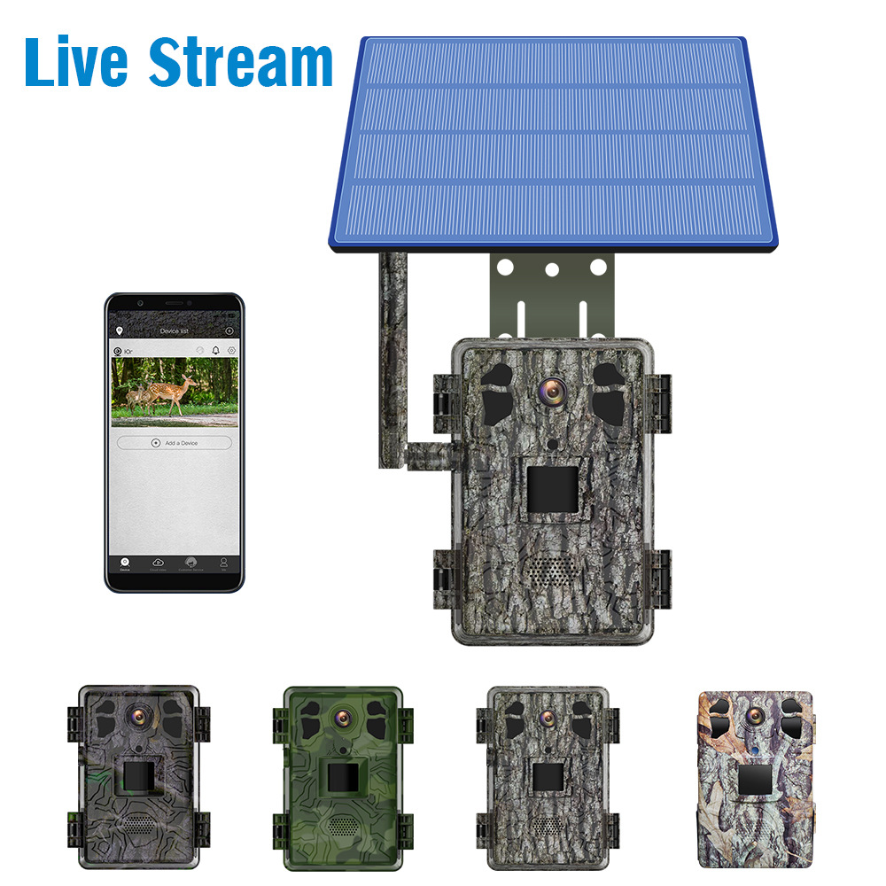 4G LTE Solar Hunting Trail Cam - مراجعة Outdoor Hunting Video Camera وسعره
