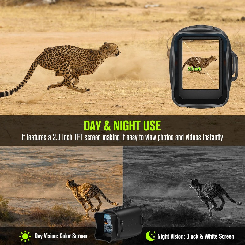 【Professional Grade】TX Monocul - مراجعة Outdoor Hunting Digital Night Vision وسعره
