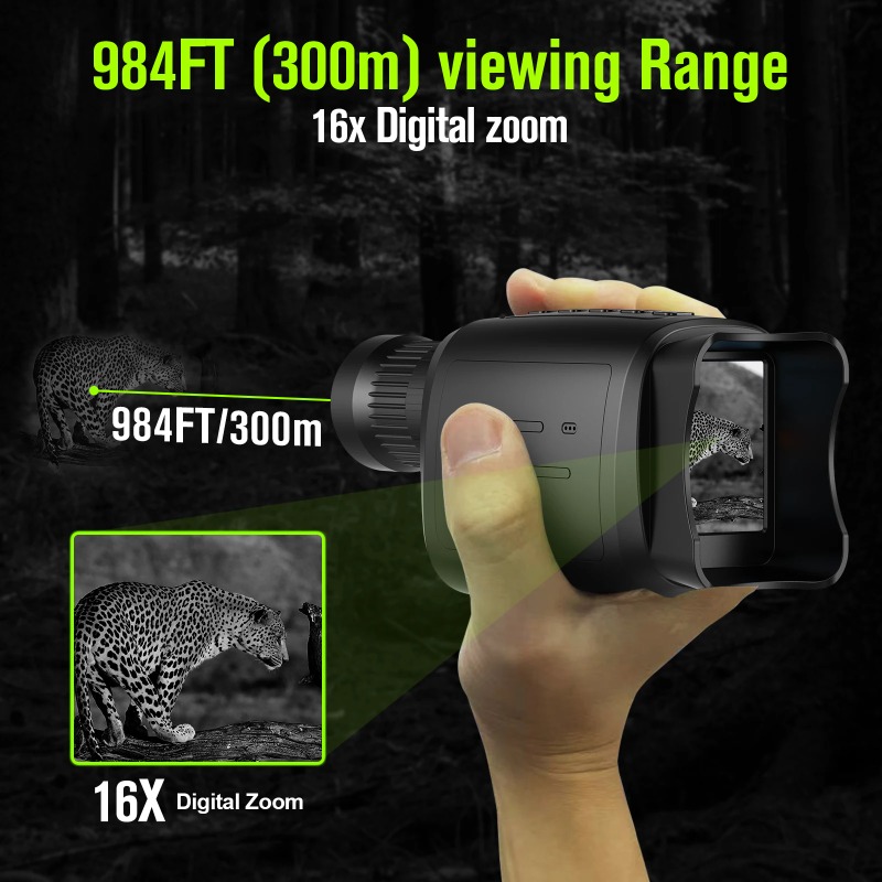 【Professional Grade】TX Monocul - مراجعة Outdoor Hunting Digital Night Vision وسعره