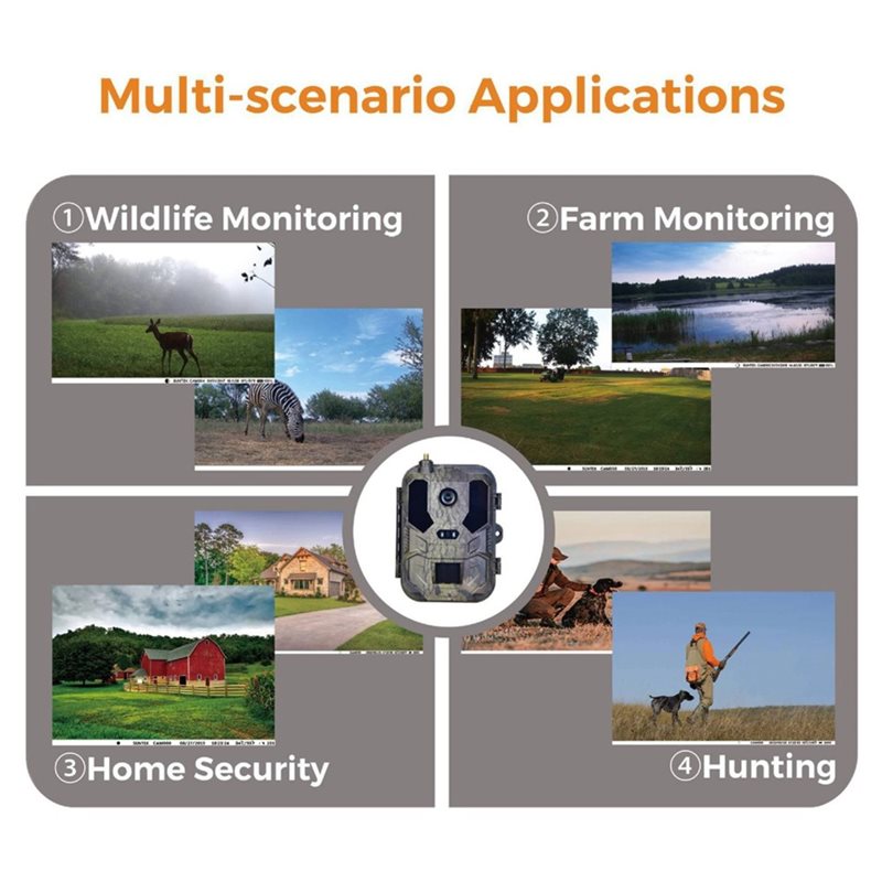 AS95-Outdoor 4G 120MP 4K Live  - مراجعة Hunting And Outdoor Shows وسعره