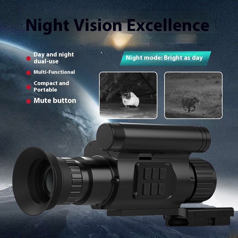 Night Vision Monocular IR Hunt - مراجعة Outdoor Hunting Videos وسعره
