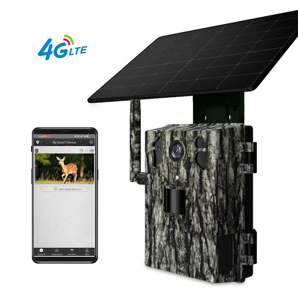 Solar Hunting Camera Mobile Re - مراجعة Outdoor Hunting Video Camera وسعره