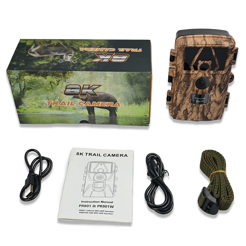 PR801W WIFI 8K 60MP Digital Tr - مراجعة Outdoor Hunting Digital Night Vision وسعره