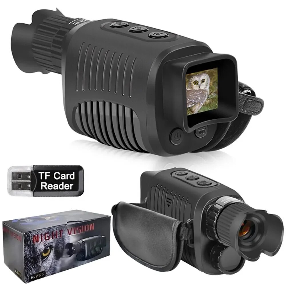 Monocular Night Vision Device  - مراجعة Outdoor Hunting Digital Night Vision وسعره