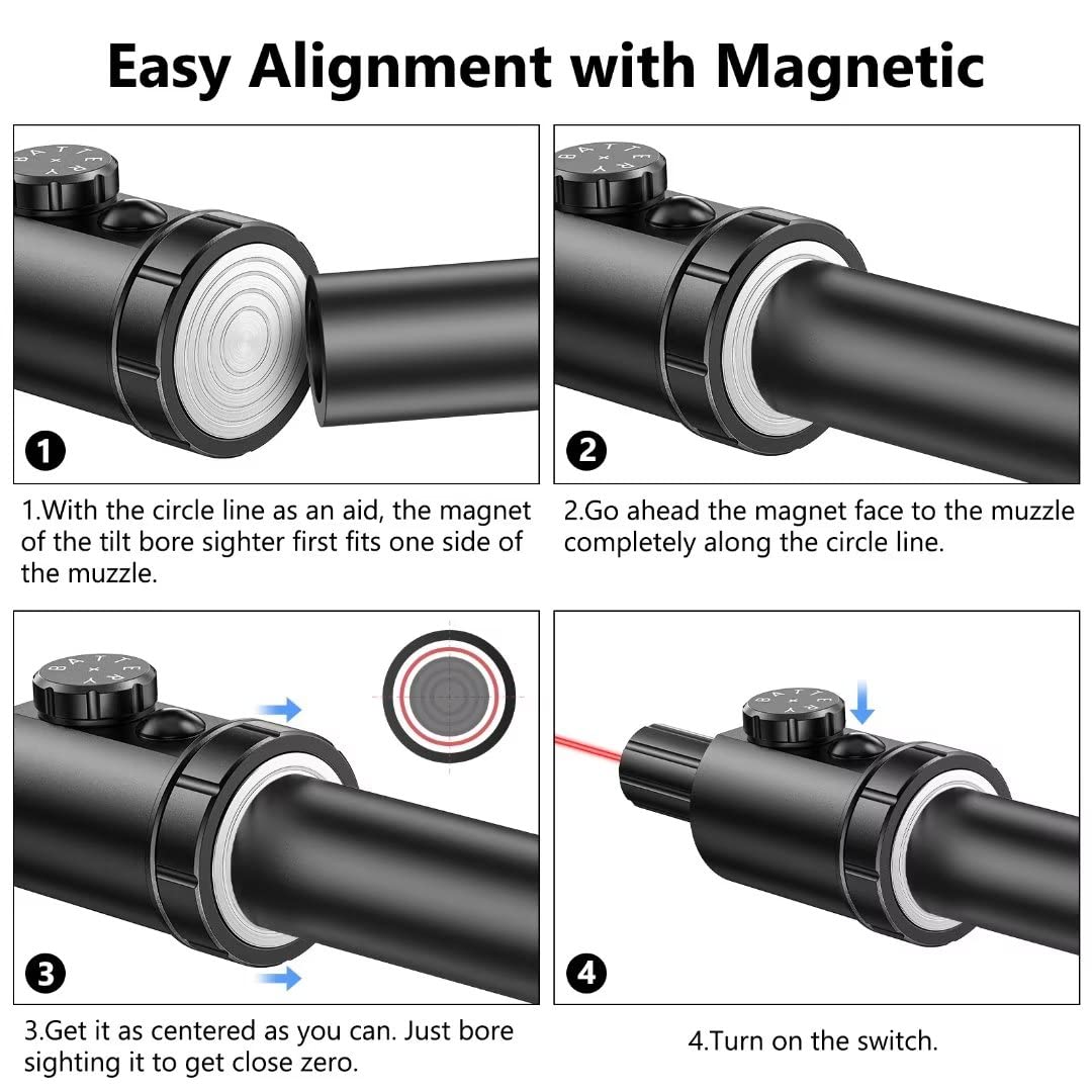 Magnetic Bore Sight Green Lase - مراجعة Laser Boresighter Kit وسعره