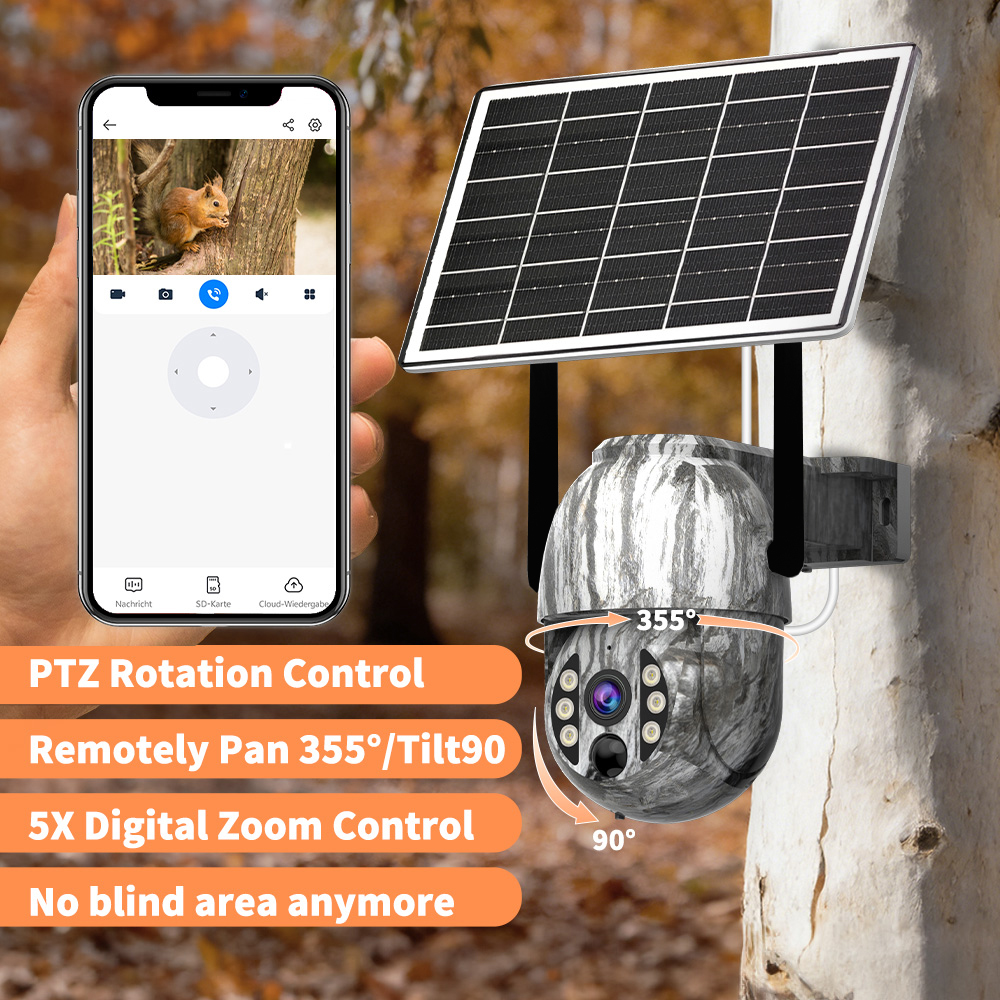 Jooan 2K 4G Solar Camera Outdo - مراجعة Outdoor Hunting Videos وسعره