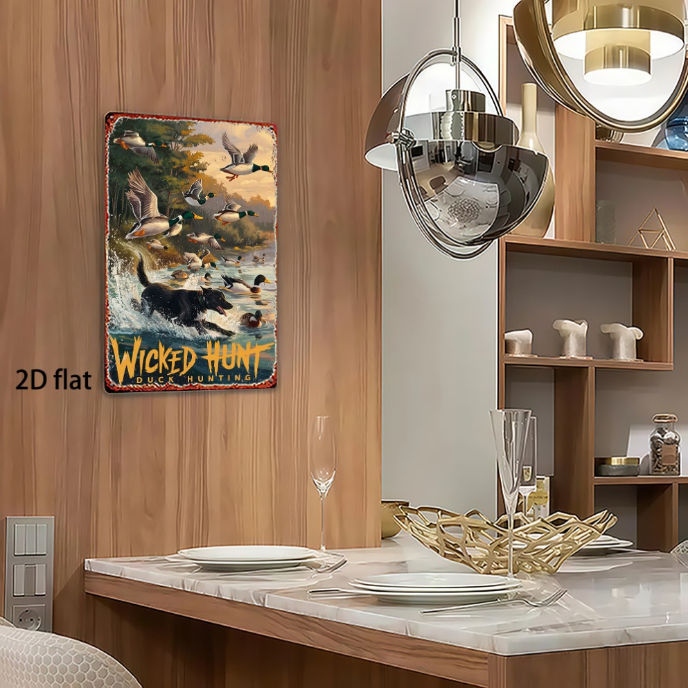 2D Flat Vintage Hunting Duck M - مراجعة Wildman Hunting & Outdoor Price List وسعره