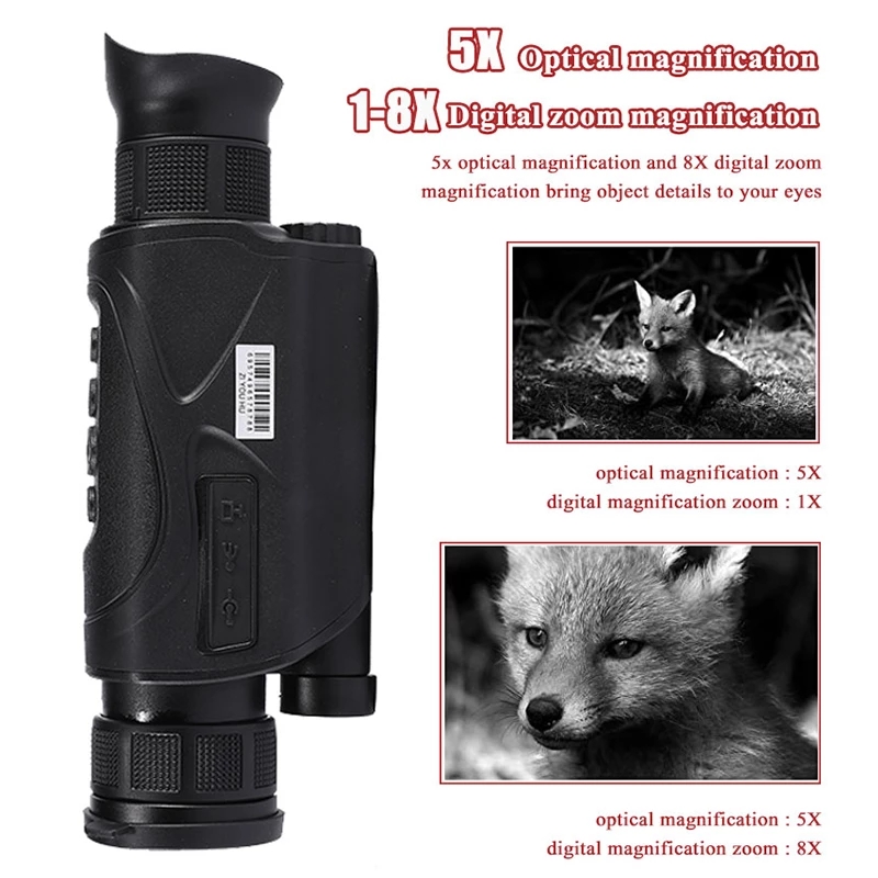 HD Digital Night Vision Monocu - مراجعة Outdoor Hunting Video Camera وسعره