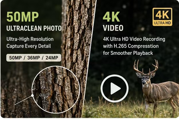 Solar Wildlife 50MP 4K Video T - مراجعة Outdoor Hunting Video Camera وسعره