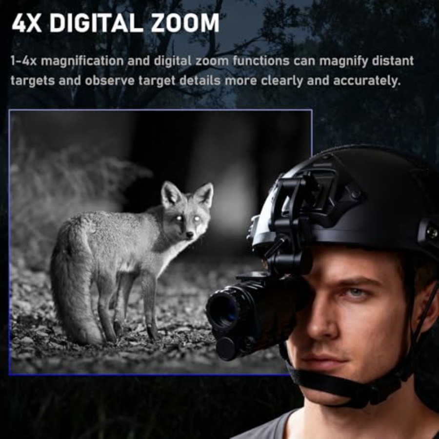 Digital 4X Zoom Night Vision M - مراجعة Outdoor Hunting Digital Night Vision وسعره