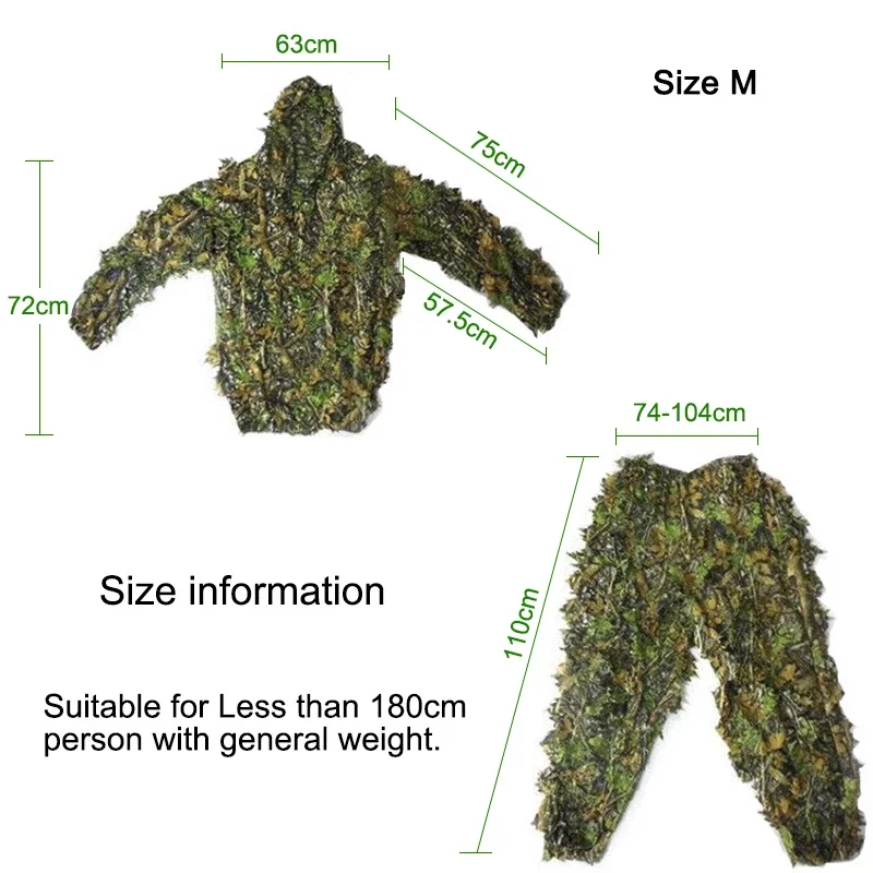 Men Women Kids Outdoor Ghillie - مراجعة Hunting Outdoor Jacket وسعره