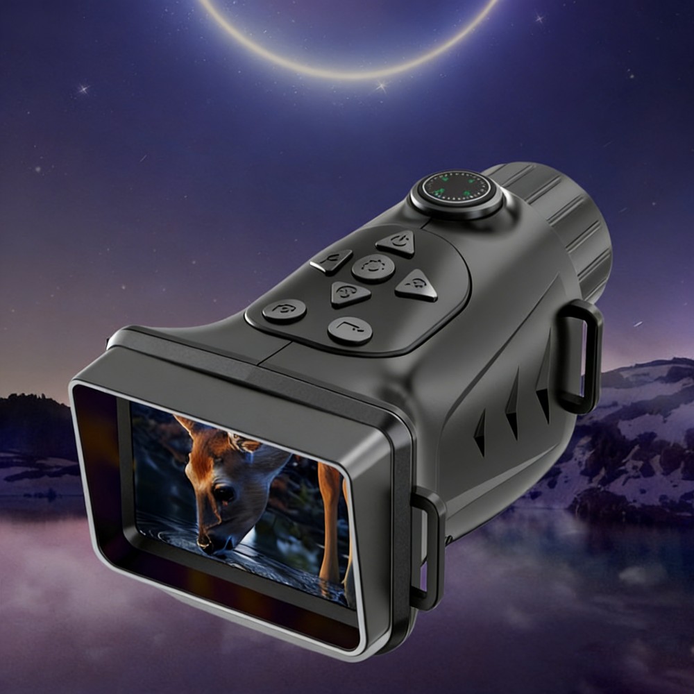 4K Infrared Monocular Night Vi - مراجعة Outdoor Hunting Videos وسعره