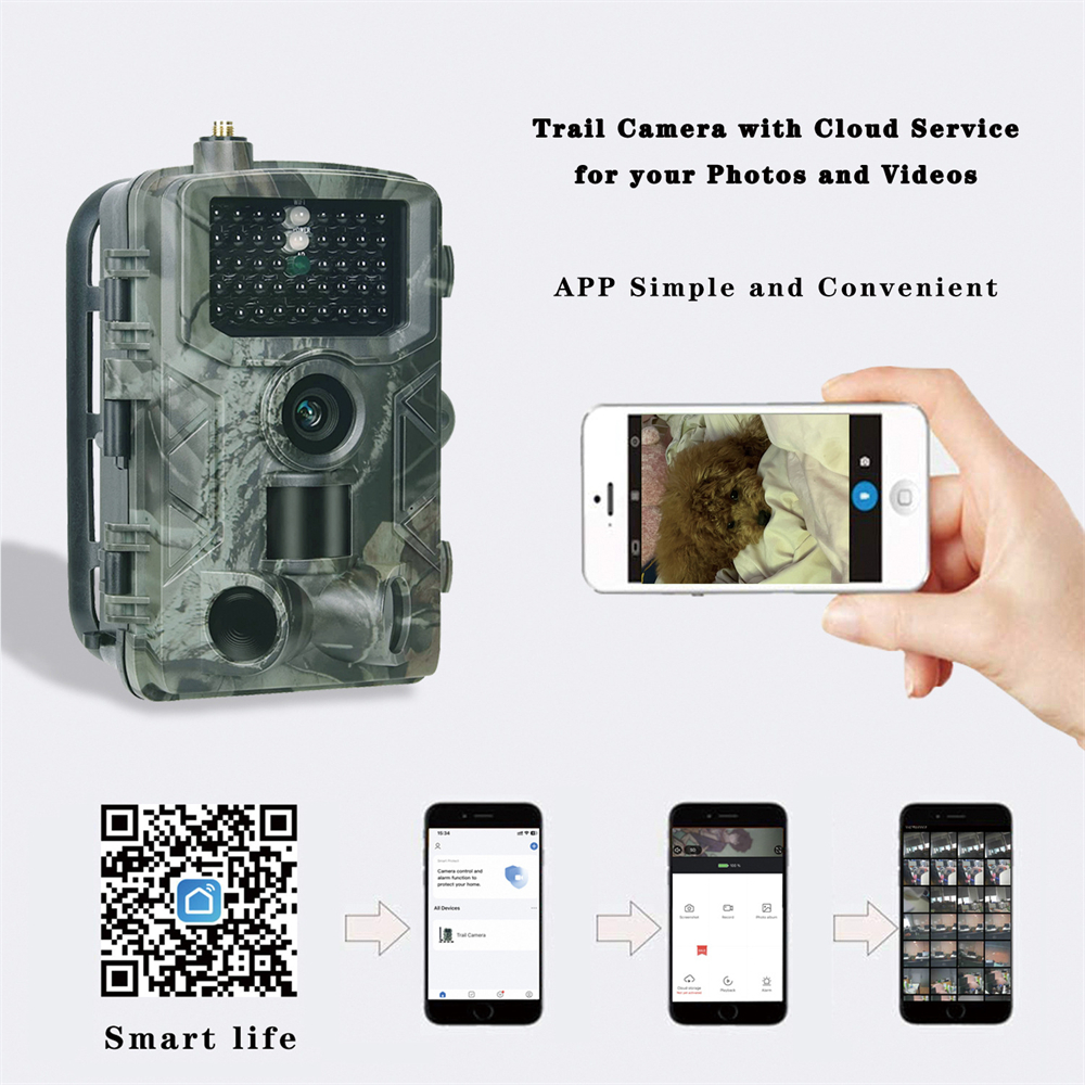 30MP 2K 4G Outdoor Infrared Hu - مراجعة Outdoor Hunting Video Camera وسعره